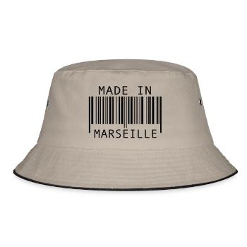 Made in Marseille - Bob - kaki/noir - Devant