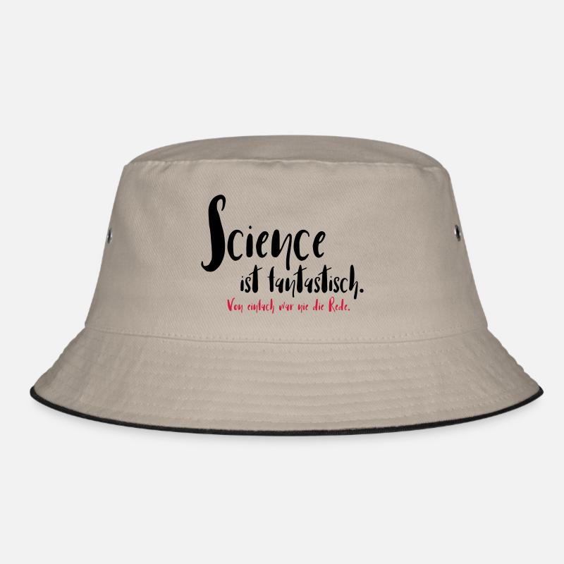 Science ist fantastisch - Bucket Hat - Khaki/Schwarz