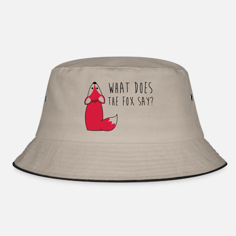 What does the fox say? Bucket Hat