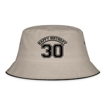 Happy Birthday 30 Years Logo - Bob - kaki/noir - Devant