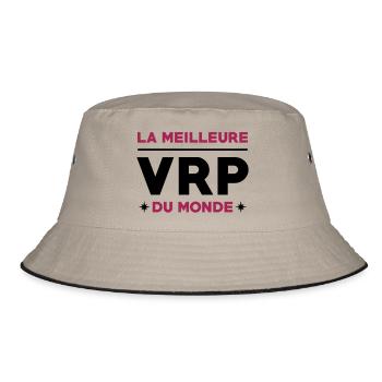VRP / Commercial / Commerce / Vente / Vendeur - Bob - kaki/noir - Devant