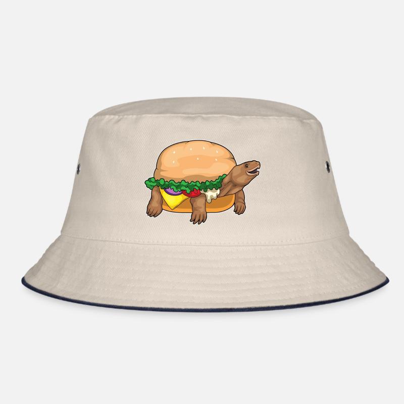 Turtle Cheeseburger Bucket Hat