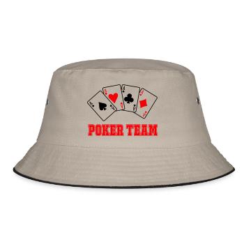 Équipe de poker - Bob - kaki/noir - Devant
