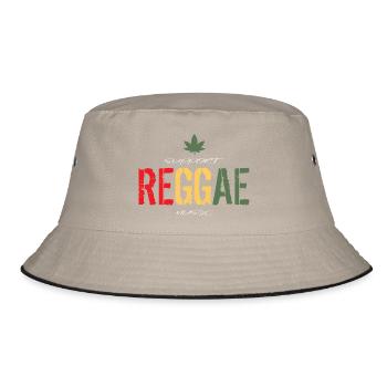 Rock Reggae Disco Punk Music Vêtements - Bob - kaki/noir - Devant
