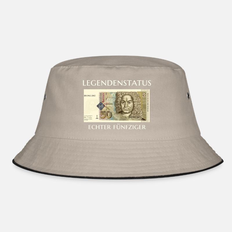 Legend status Real fifties, hand-drawn Bucket Hat