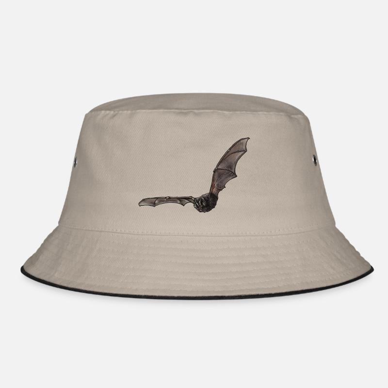 Mopsfledermaus einzeln Bucket Hat