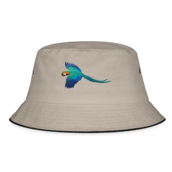 Macaw - Bucket Hat - khaki/black - Front