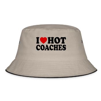I love hot coaches - Bob - kaki/noir - Devant