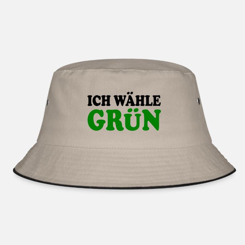 ich wähle grün Bucket Hat