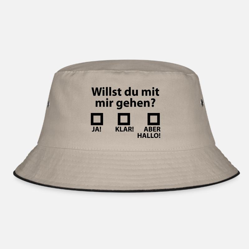 Willst du mit mir gehen? Bucket Hat