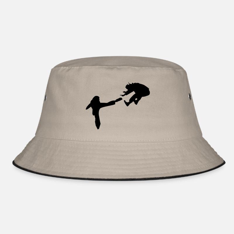 Kampf - Bucket Hat - Khaki/Schwarz