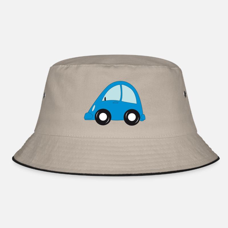 voiture bleu - Bob - kaki/noir
