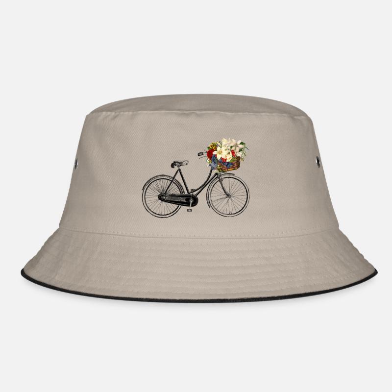 bicycle-bicycle fleure - Bucket Hat - khaki/black
