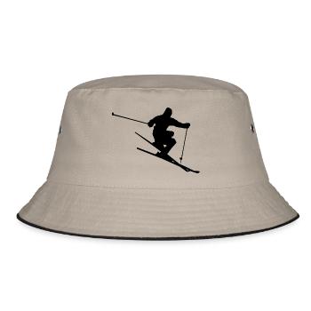 Freestyle Ski Freeski Silhouette - Bob - kaki/noir - Devant