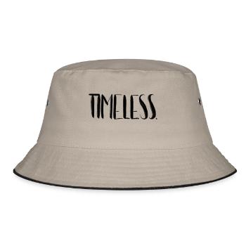 Timeless - Bucket Hat - khaki/black - Front