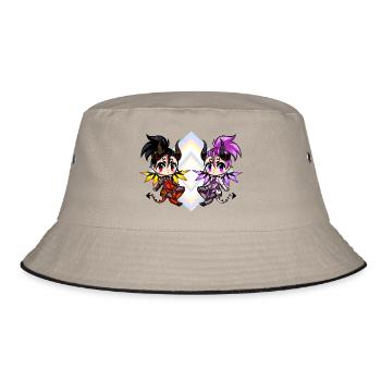 Mercy - Bucket Hat - khaki/black - Front