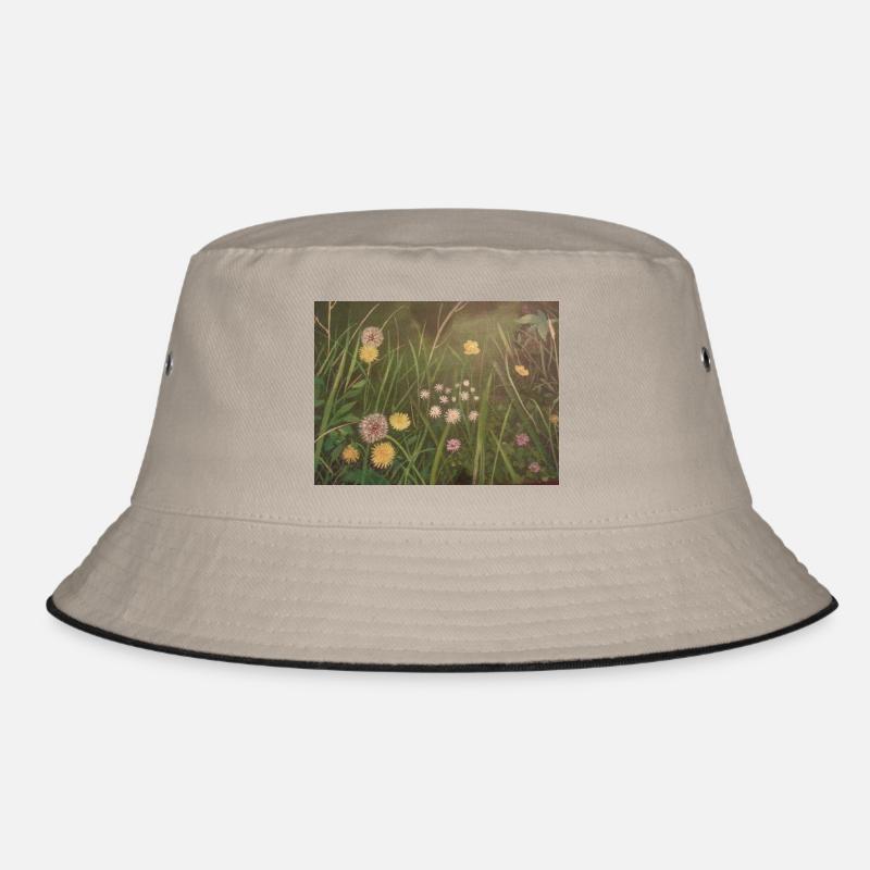 Vorschaubild 1 - Bucket Hat - Khaki/Schwarz