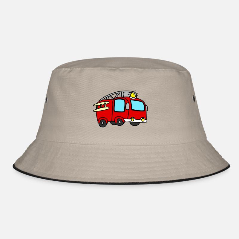 Fire engine Bucket Hat