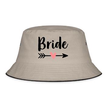 Cadeau de fête bachelorette - Bob - kaki/noir - Devant