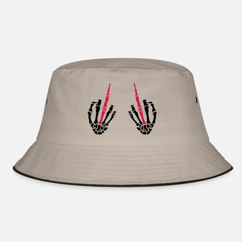 middle fingers Bucket Hat