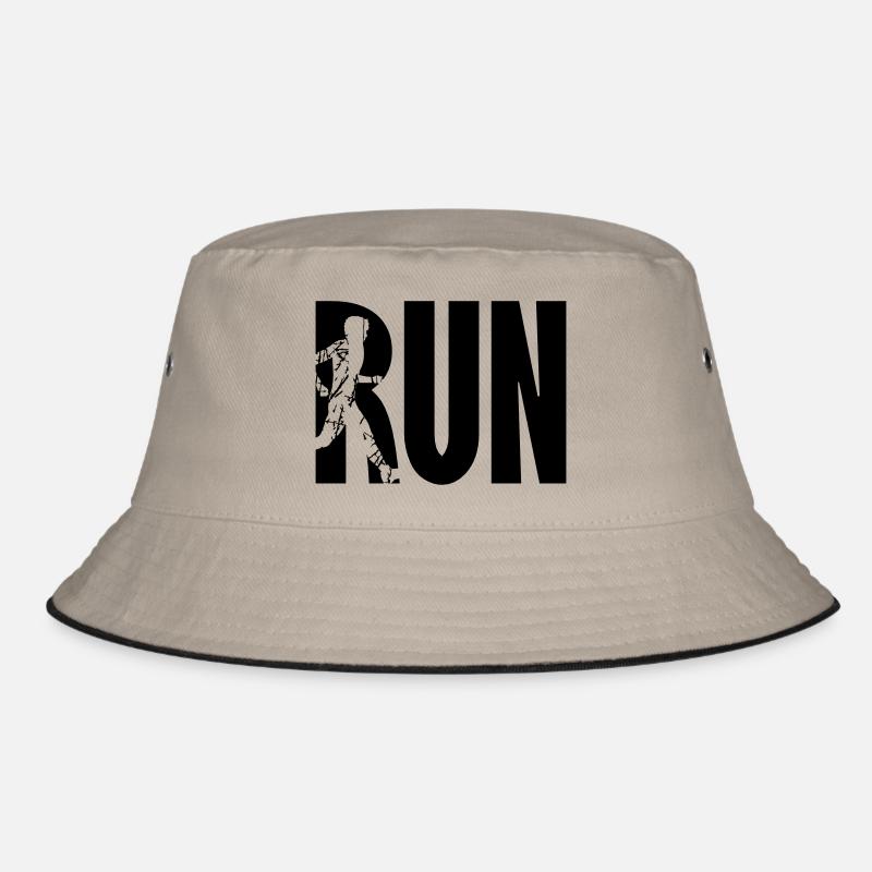 Run Training Logo Bucket Hat
