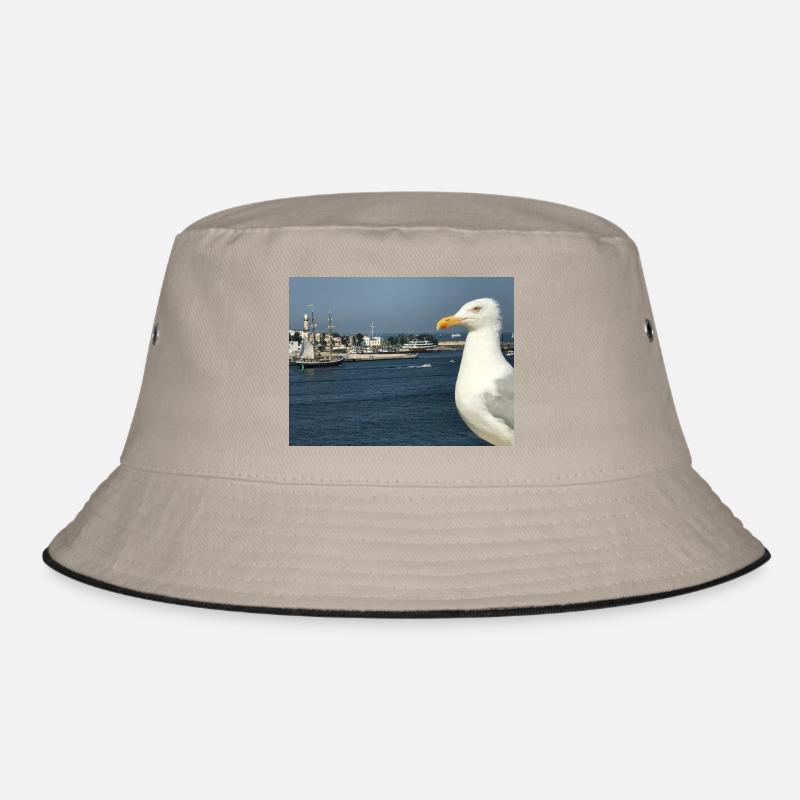 Mowe - Bucket Hat - Khaki/Schwarz