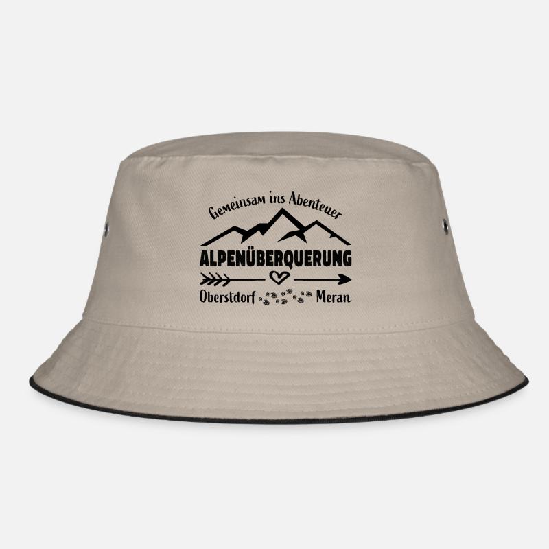 Alpenüberquerung E5 - Gemeinsam Abenteuer -Freunde Bucket Hat