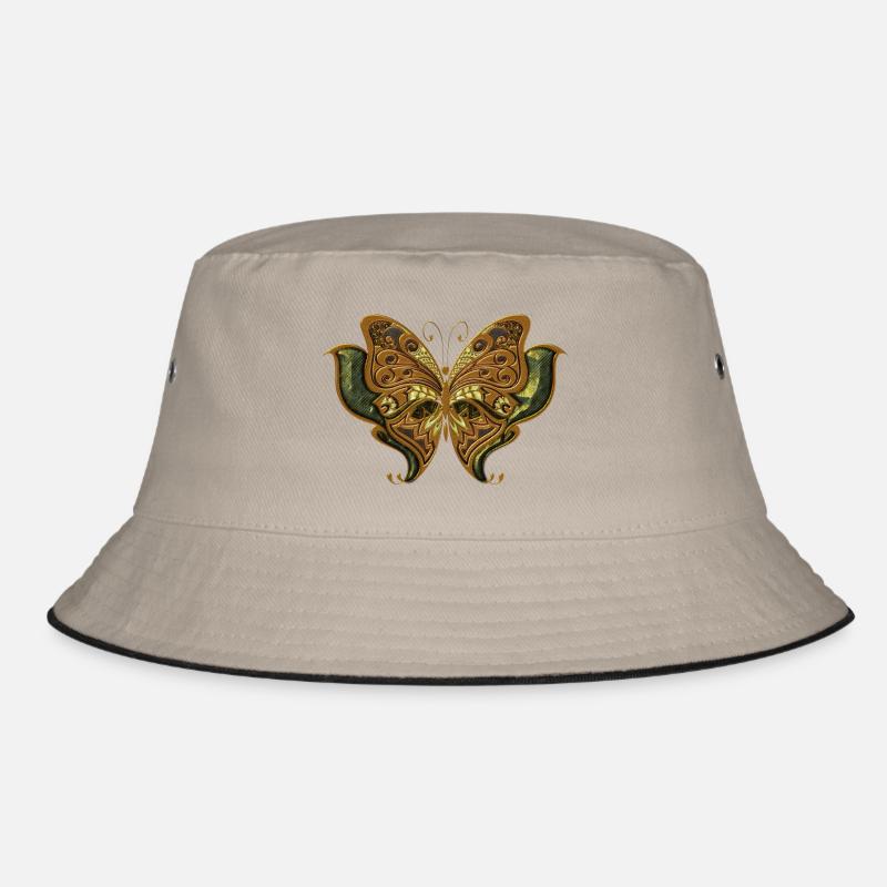 Stunning elegant butterfly. Bucket Hat