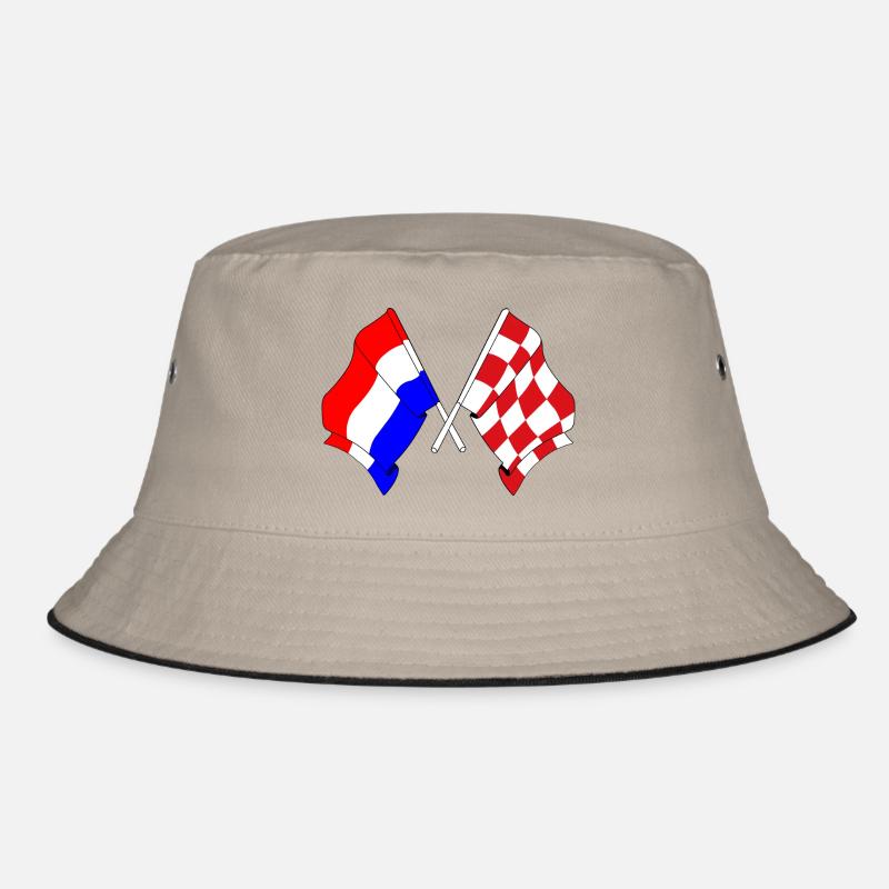 Drapeau Pays-Bas, Brabant septentrional croisé Bob