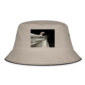 Pure Wood - Bucket Hat - Khaki/Schwarz - Vorne