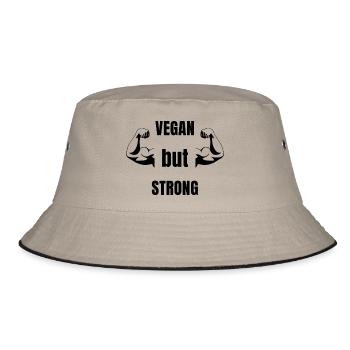 Vegan mais costaud - Vegan but strong - Bob - kaki/noir - Devant