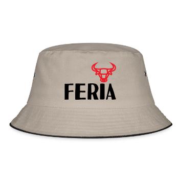 Feria Provençal Festival Nîmes Arles Bayonne Férias - Bucket Hat - khaki/black - Front