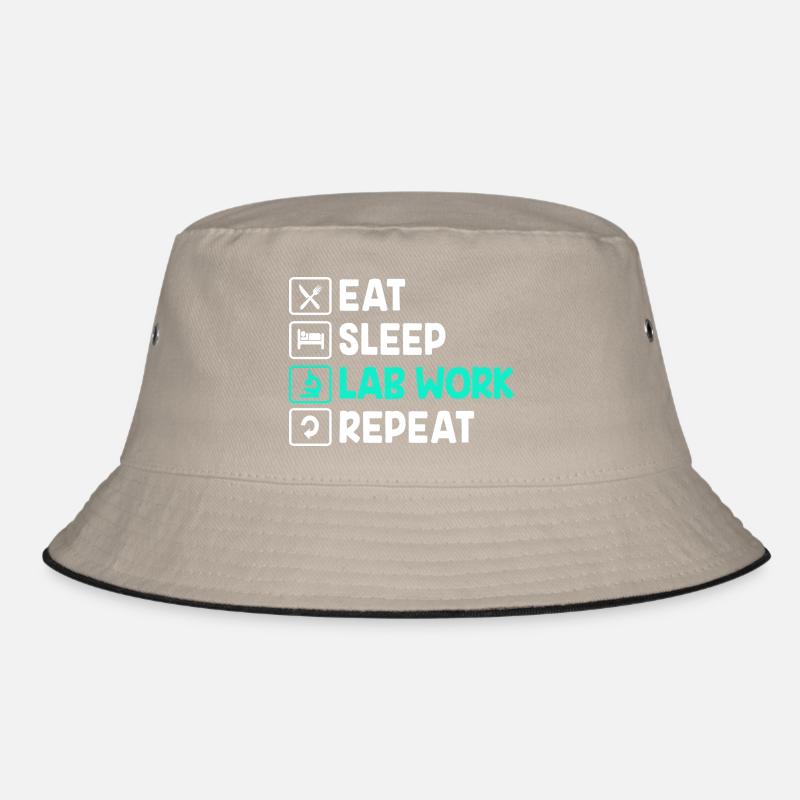 Laboratory Bio Chemistry Microscope Laboratory Bucket Hat