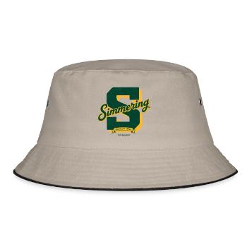 Wien Simmering (11. Bezirk) - Bucket Hat - Khaki/Schwarz - Vorne