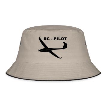 rc - pilot - Bucket Hat - khaki/black - Front