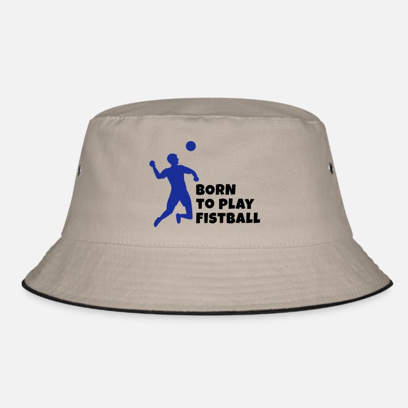 Faustball - Bucket Hat - Khaki/Schwarz