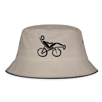 Vélo Couché - Bob - kaki/noir - Devant
