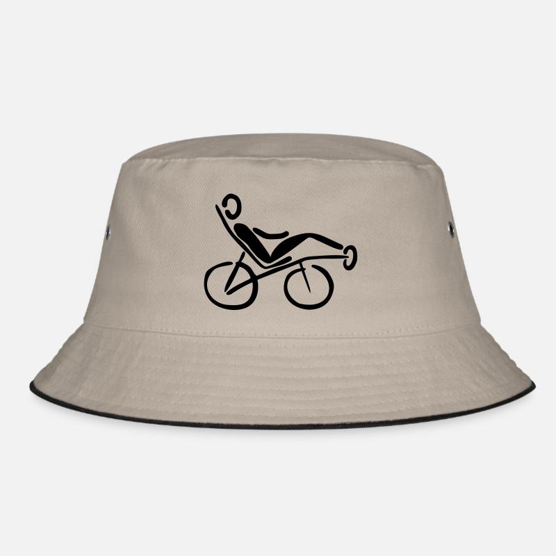 Vélo Couché - Bob - kaki/noir