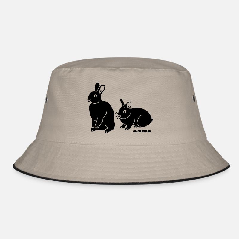 rabbits Bucket Hat