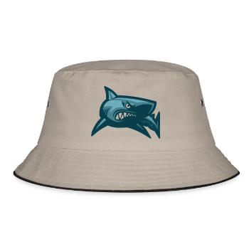 Requin / Requin motif gris - Bob - kaki/noir - Devant