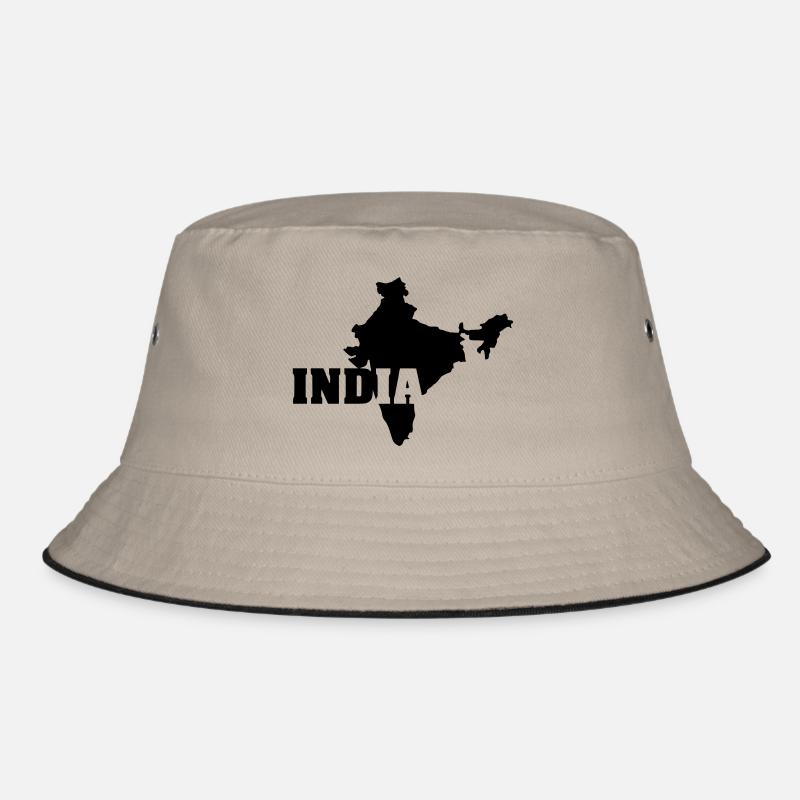 India (ID: 002004) Bucket Hat