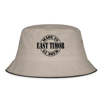 made in east timor m1k2 - Bucket Hat - khaki/black - Front