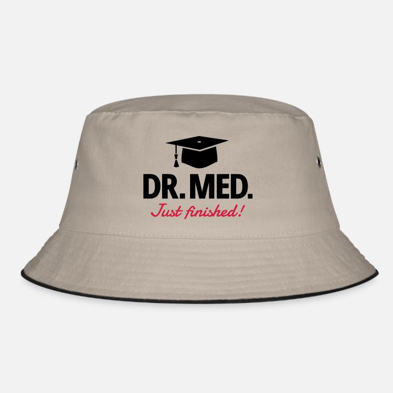 Dr. med. - Doktorhut Bucket Hat