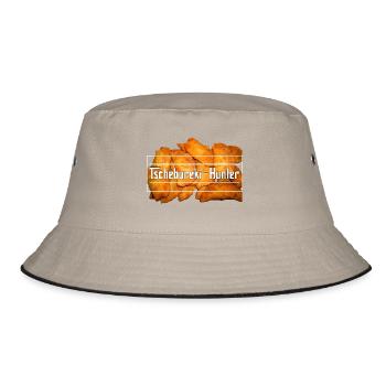 Tschebureki-Hunter - Bucket Hat - Khaki/Schwarz - Vorne