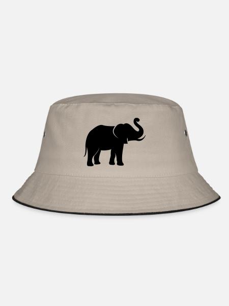 elefant_002 - Bob - kaki/noir - Devant