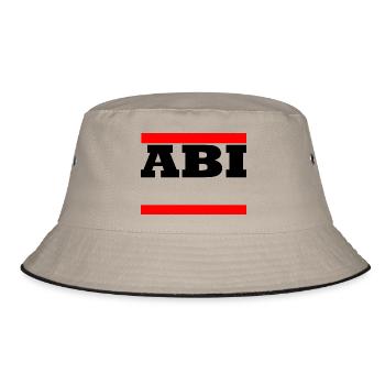 Abi - motif à personnaliser - Bob - kaki/noir - Devant