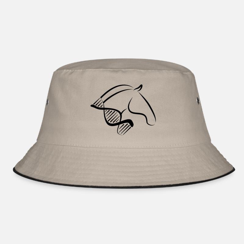 Reiterin Perd DNA Design Bucket Hat