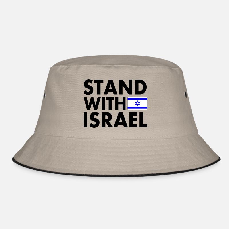 stand with israel Bucket Hat