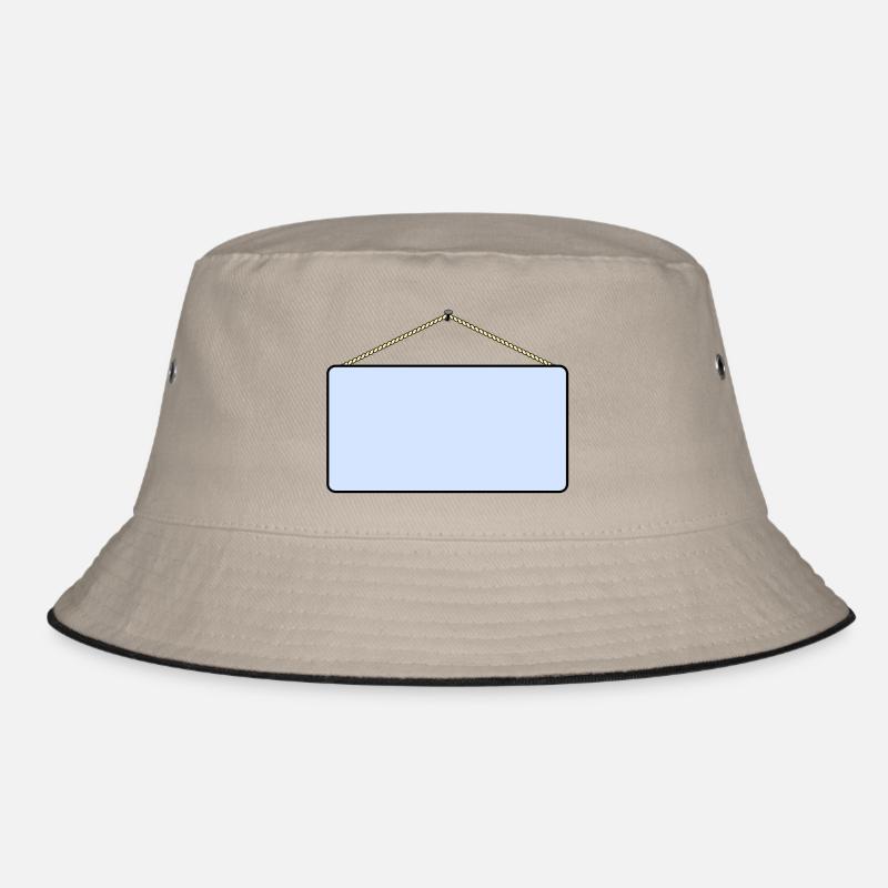 Platte mit Nagel Bucket Hat