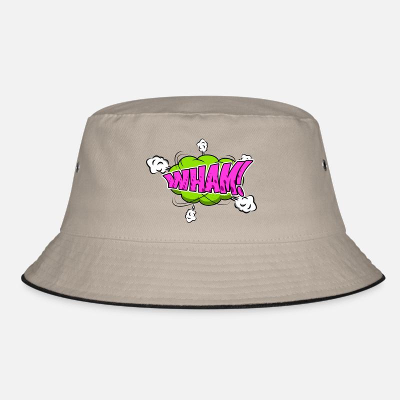 Wham! Style bande dessinée Bubble Graffiti Lettrage Bob
